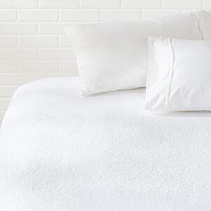 $17.47: Amazon Basics Waterproof Breathable Mattress Protector, King Size, 18 inch Deep, Machine Washable, White at Amazon