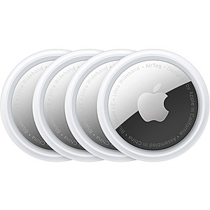$56.99: 4-Pk Apple AirTag Bluetooth Tracking Devices (1st Gen) + Free S&H w/ Prime at Woot!
