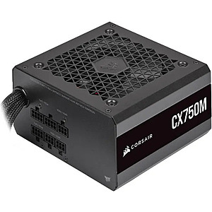 $59.99: CORSAIR CX-M CX750M 750 W ATX 80 PLUS BRONZE Certified Semi-Modular Power Supply at Newegg