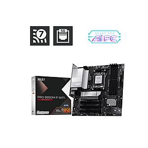 $150: MSI PRO B850M-P WIFI AM5 Motherboard + Team Group T-FORCE G50 512GB M.2 PCIe 4.0 SSD at Newegg