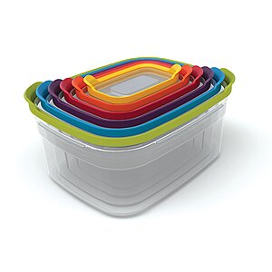 $24: Joseph Joseph Nest Lock – 12-Piece BPA-Free Food Storage Containers, Lockable Airtight Lids, Multi-Color at Amazon