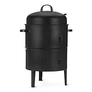 16" Amazon Basics Vertical Charcoal Outdoor Smoker $45.03 + Free Shipping