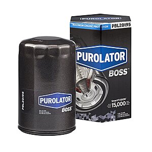 Purolator PurolatorBOSS Maximum Engine Protection Spin On Oil Filter $4 