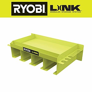 RYOBI LINK Tool Organizer Shelf (21" W x 11" D x 5.75" H) $39.98 + Free Shipping at HomeDepot