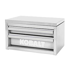 Kobalt Portable Toolbox (Various Colors): 3-Drawer $27, 2-Drawer $17 + Free S&H