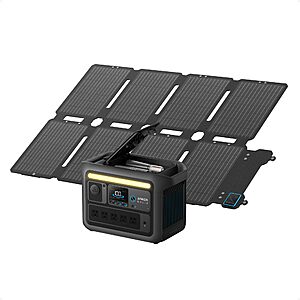 Anker Solix C800X Portable Power Generator Station + Anker 100W Solar Panel at Amazon