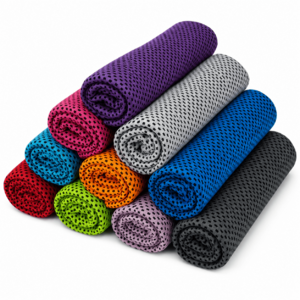 10-Pk Slaprin 32" x 12" Microfiber Cooling Workout Ice Towels $9 