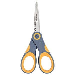 5" Westcott Titanium Bonded Non-Stick Fabric Scissors $3.50