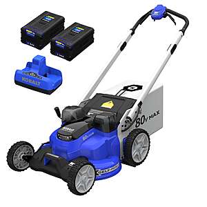 Kobalt 80-volt 25-in Self Propelled Battery Walk Mower with (2) 4 Ah Battery & Charger Included $509 + Free S&H at Lowe's