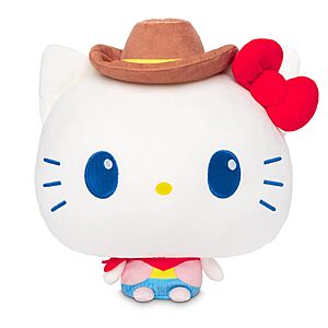 $8: TeeTurtle Cloudheads Cowgirl Hello Kitty 8-Inch Sanrio Plush Amazon Exclusive Stuffed Toy