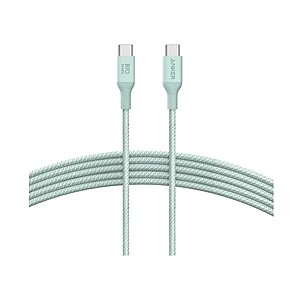 10' Anker 140W Bio-Nylon Braided USB-C to USB-C Cable: 3-Pk $24, 2-Pk $18, 1-Pk $10 + Free S&H w/ Prime