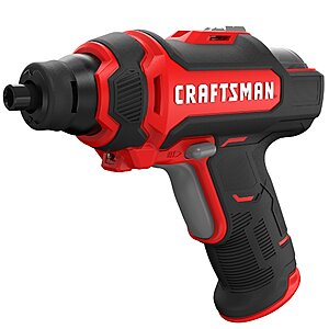 CRAFTSMAN 4-volt 1/4-in Cordless Screwdriver (Battery Included and Charger Included) $24.99 at Lowe's