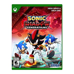 Sonic X Shadow Generations (Xbox One / Series X) $10.15 + Free S&H