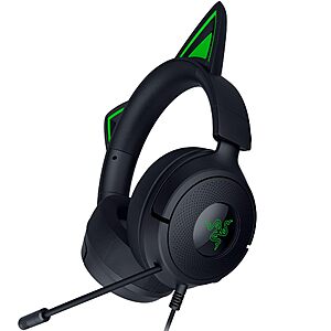 Razer Kraken Kitty V3 X Wired Gaming Headset (Kitty Ears, Black) $26.99 + Free S&H w/ Prime or $35+