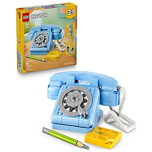 $20.99: Lego Creator 3 in 1 Retro Telephone Kids Toy 31174, 383 Pieces at Macy's