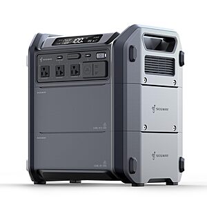 $525.7: Segway Portable Power Station Cube 2000, 2200W AC Outlets, 2048Wh at Amazon