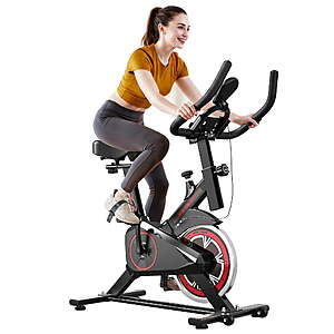 $99.99: Primy Indoor Exercise Bike, 300 Lbs Capacity, 100 Resistance, LED Monitor at Walmart.com