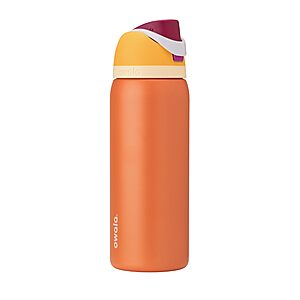 32-Oz Owala FreeSip Insulated Stainless Steel Water Bottle w/ Spout (Orange)
