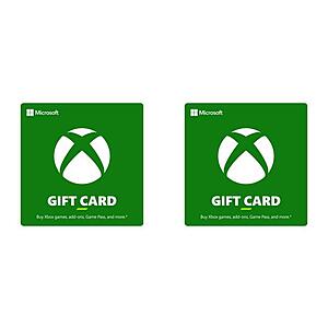 2-Ct $100 Microsoft Xbox eGift Card (Email Delivery)