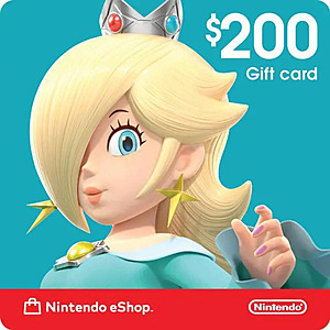 $200 Nintendo eShop eGift Card (Email Delivery)