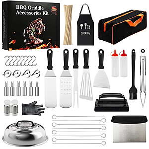DOQAUS 36 pcs Griddle Accessories Kit $21.37 + Free S&H w/ Walmart+ or $35+