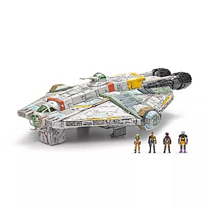 15" Star Wars Rebels: Micro Galaxy Squadron Ghost Vehicle w/ 4 Micro Figures $14.70 + Free S&H