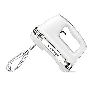 Cuisinart Power Advantage 5-Speed Hand Mixer, 220W, White $31.32 + Free S&H w/ Prime or $35+