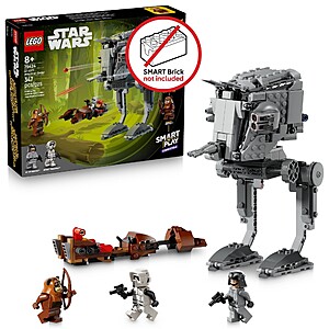 347 pcs LEGO Star Wars SMART Play: AT-ST Attack on Endor (75424) $39.95 + Free S&H at Target