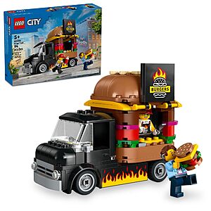 194-Pc LEGO City Burger Truck Building Set .80