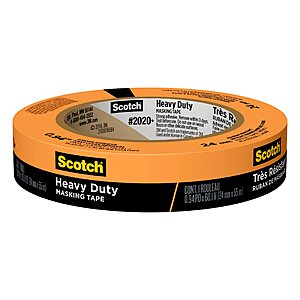 0.94" Scotch Heavy Duty Masking Tape (Orange) $1.90 w/ S&S