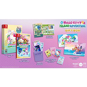 Hello Kitty Island Adventure Deluxe Edition Gift Box (Nintendo Switch)