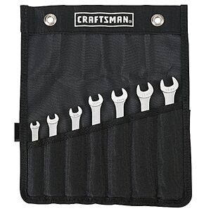 CRAFTSMAN 7 -Piece Set 12-point Metric Standard Combination Wrench $14.98 + Free Pickup at Lowe's