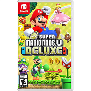 New Super Mario Bros. U Deluxe(Nintendo Switch) $41.99 + Free S&H at BestBuy