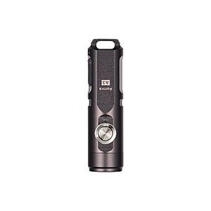 RovyVon A3 Gen 4 Super Bright 650 Lumen USB-C Keychain Flashlight (Grey)