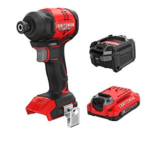 [AC]CRAFTSMAN V20 BRUSHLESS RP Compact Impact Driver Kit (CMCF811D1) $71.1 + Free S&H at Amazon