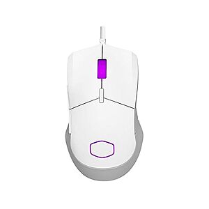 $6.99: Cooler Master MM310 Wired Gaming Mouse Adjustable 12,000 DPI (White) at Woot!