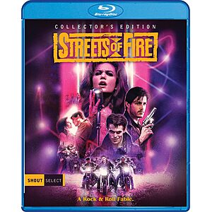 Streets Of Fire [Collector's Edition] [Blu-ray] $11.99 + Free S&H w/ Prime or $35+