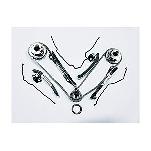 $48.71: Updated Ford OEM 5.4L 3V Phaser Repair Kit - Phaser Sprockets, Tensioners, Guides, Chains 18pc kit at Woot!