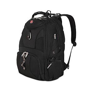 $59.39: SWISSGEAR 1900 31L ScanSmart Laptop Backpack, Fits Most 17-Inch Laptops(Black) at Amazon