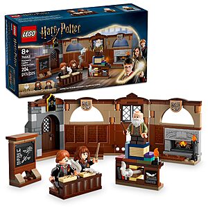 204-Pc LEGO Harry Potter Hogwarts Castle: Charms Class Building Toy $12 