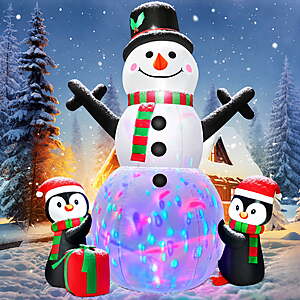 [AC]Yexmas 6FT Christmas Snowman Inflatables $26.99 + Free S&H w/ Walmart+ or $35+