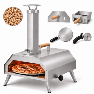 $88.99: Segmart 12" Wood Pellet Pizza Oven w/ Fast Heating, Rotating Stone & Thermometer at Walmart.com