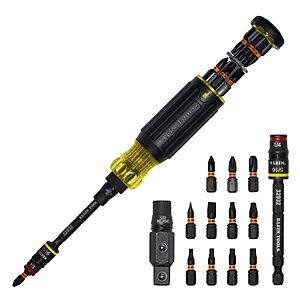 Klein Tools 32516HD KNECT 16-in-1 Impact-Rated Hybrid Screwdriver/Nut Driver