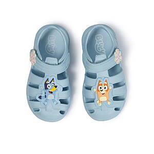 Bluey Toddler Girls Strap Up Fisherman (Size:5-10 Toddler) $4.30 + Free S&H w/ Walmart+ or $35+