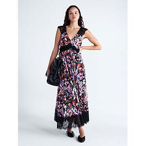 Scoop Women’s Lace Maxi Dress, Sizes 0-18 (Floral Print) $14.40 + Free S&H w/ Walmart+ or $35+