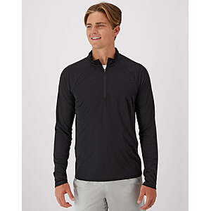 $5.69: Hanes Cool DRI Men's Quarter-Zip Lightweight Pullover, UPF 40 (Various) at Walmart.com