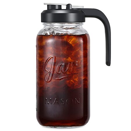 $17 AOZITA Glass Mason Jar Pitcher