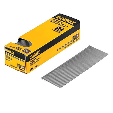 $5.5*:2500-Count DeWALT 1.5" 18 Gauge Brad Nails at Amazon