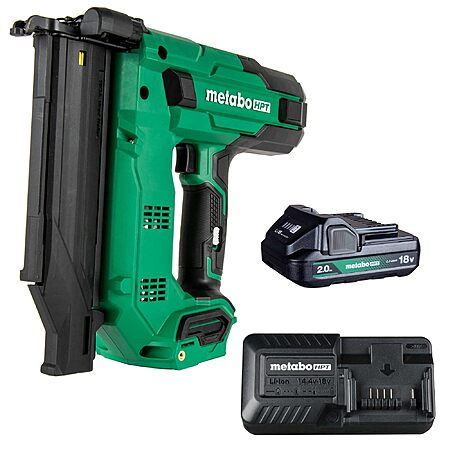 $99*:Metabo HPT MultiVolt 2" 18-Gauge Cordless Brad Nailer w/ Battery & Charger @ Amazon