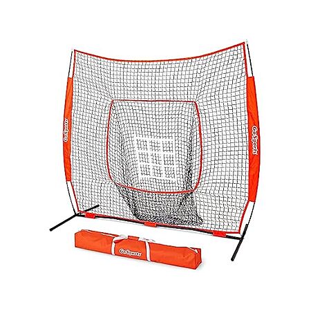 $19.99*:GoSports 7 ft x 7 ft Baseball & Softball Practice Hitt